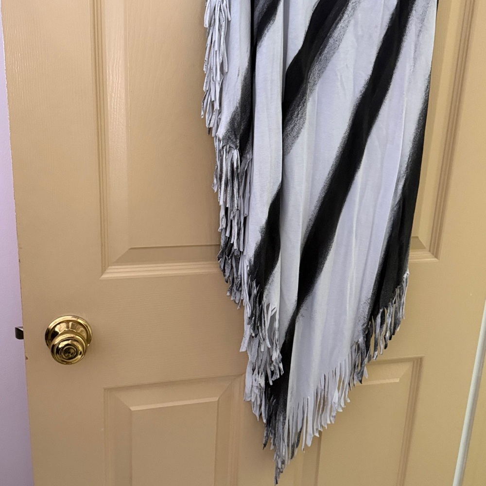 Fringe Tie-Dye Sleeveless sun dress - Picture 2 of 3